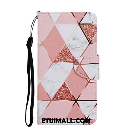 Etui Folio Samsung Galaxy A16 5g Wzór Marmuru Etui Ochronne