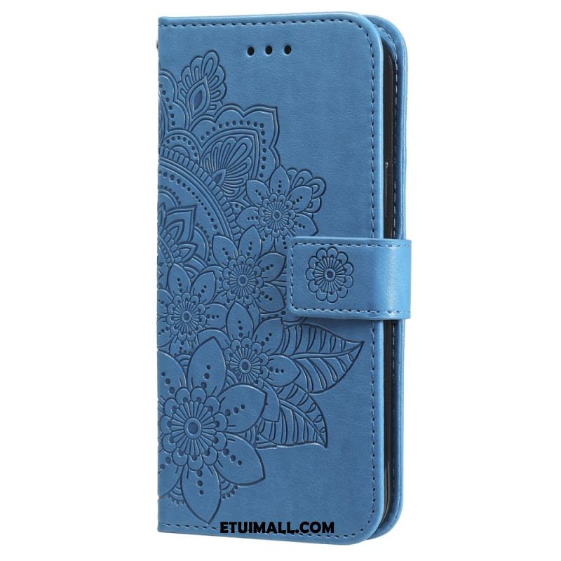 Etui Folio Samsung Galaxy A55 5g Mandala Kwiatowa Z Paskiem