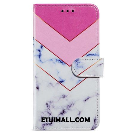 Etui Folio Samsung Galaxy A55 5g Wędzony Marmur W Lnaière Etui Ochronne