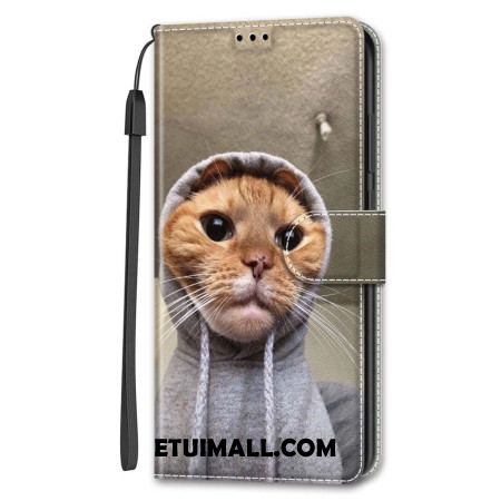 Etui Folio Samsung Galaxy S24 5g Yo Cat Ze Smyczą