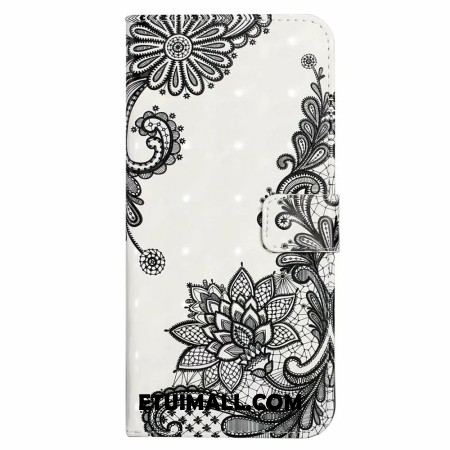 Etui Folio Samsung Galaxy S24 Fe Koronka