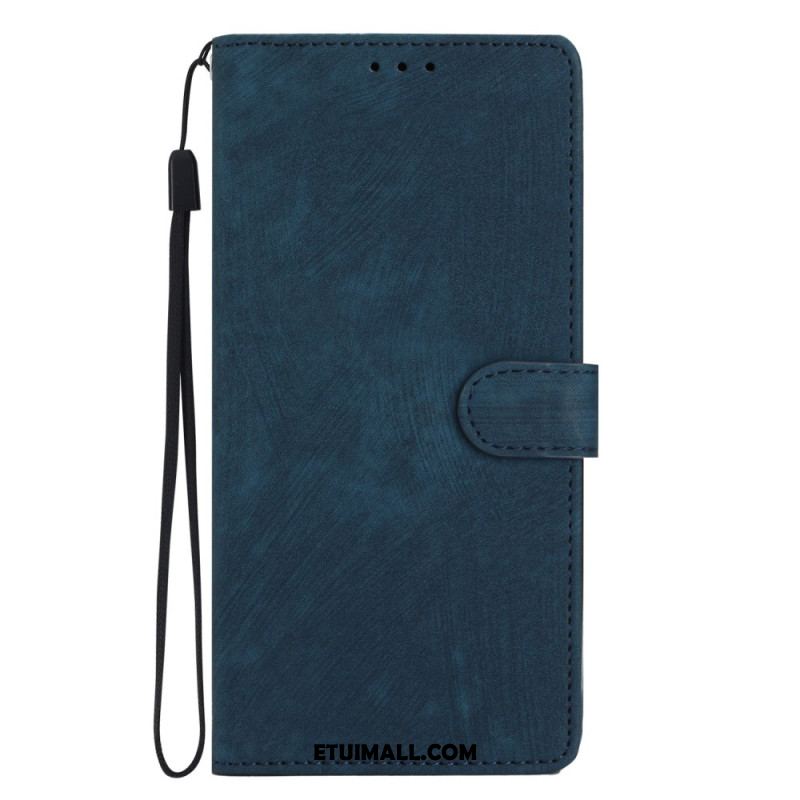 Etui Folio Samsung Galaxy S24 Plus 5g Styl Skórzanego Paska