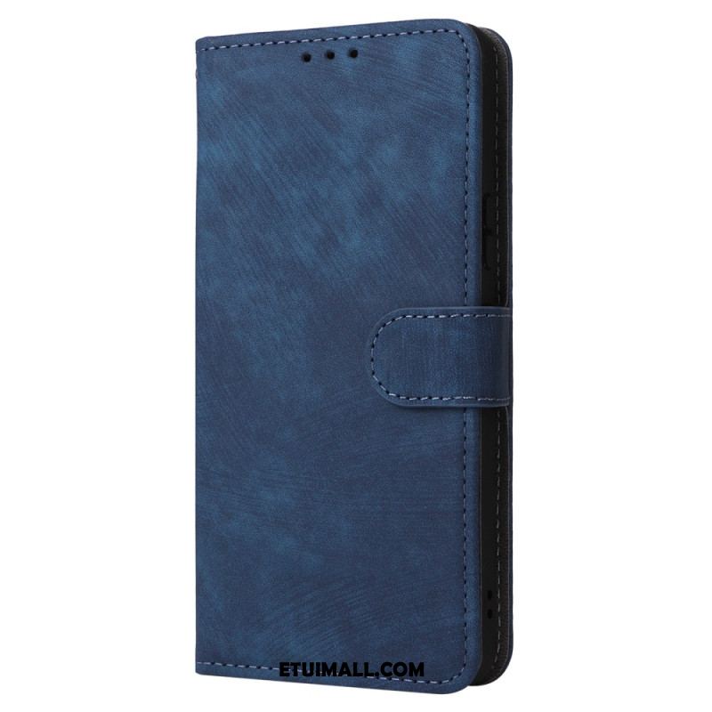 Etui Folio Sony Xperia 10 Vi Efekt Zamszu Z Paskiem Etui Ochronne