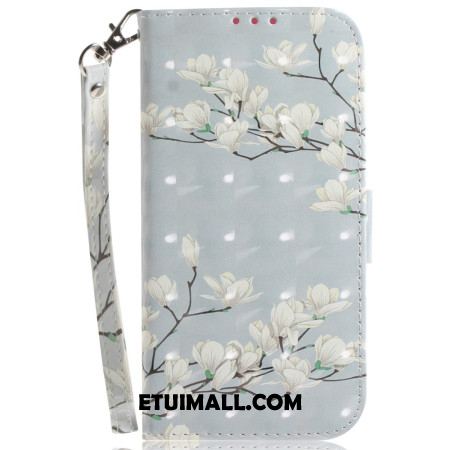 Etui Folio Sony Xperia 10 Vi Magnolie Z Paskiem