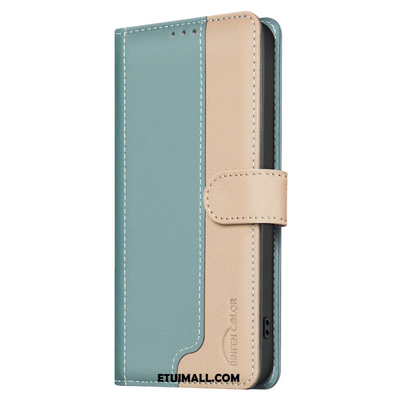 Etui Folio Xiaomi 14t Dwukolorowy Kolor Binfen Etui Ochronne