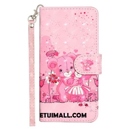 Etui Folio Xiaomi 14t Misie Na Smyczy