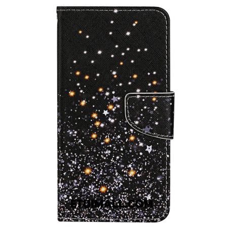 Etui Folio Xiaomi Redmi Note 13 4g Złamane Gwiazdy Z Paskiem