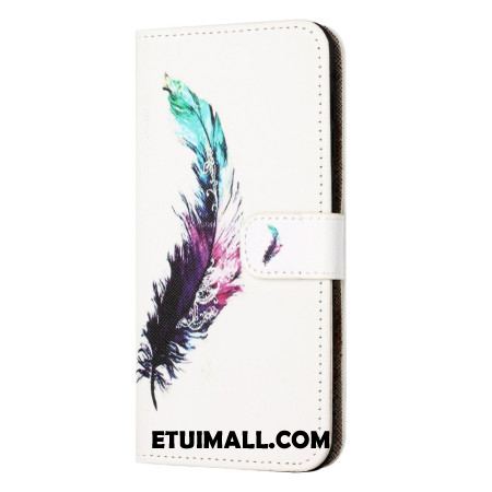 Etui Folio Xiaomi Redmi Note 13 5g Pióro Na Smycz