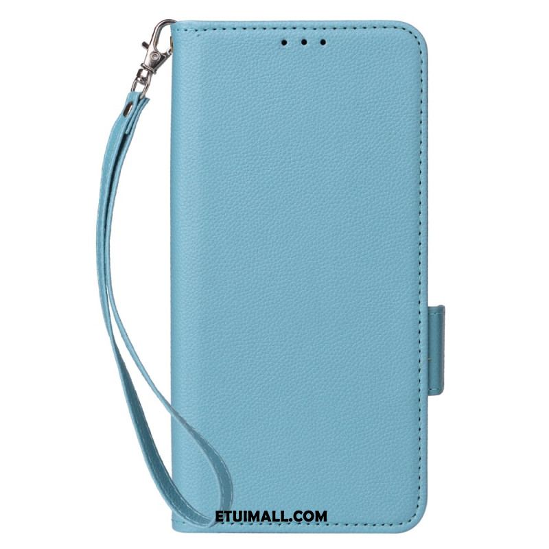 Etui Folio Xiaomi Redmi Note 13 Pro 4g Ultracienki Pasek Etui Ochronne