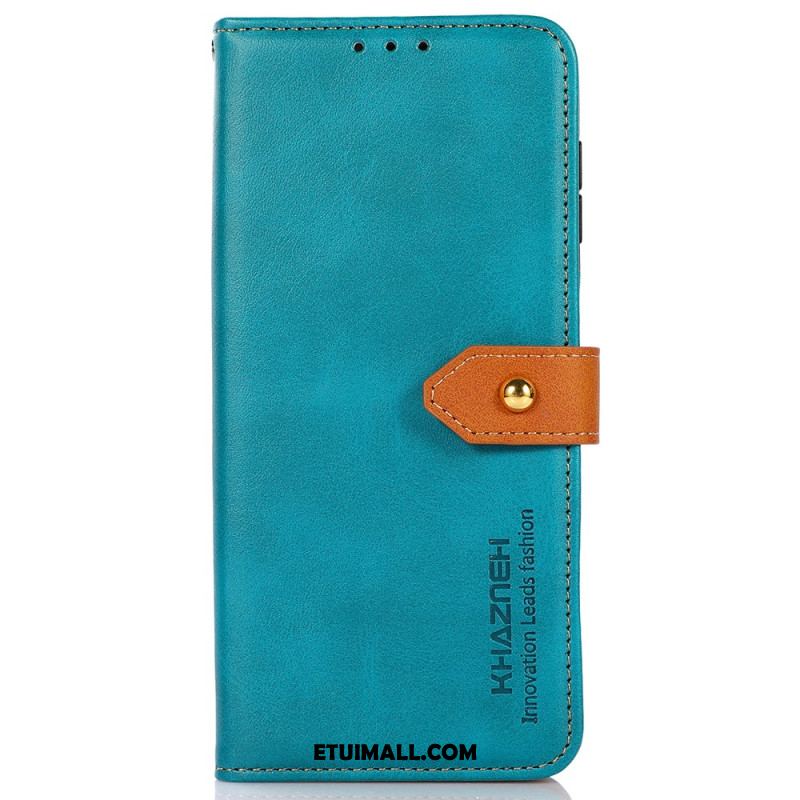 Etui Folio Xiaomi Redmi Note 13 Pro 4g Złote Zapięcie Khazneh