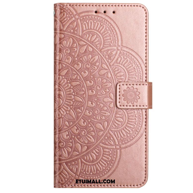 Etui Folio iPhone 16 Plus Wzór Paska Mandali