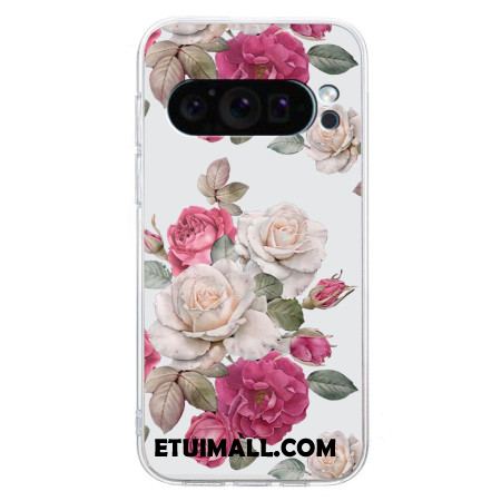 Etui Google Pixel 9 Piwonie