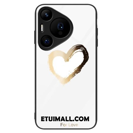 Etui Huawei Pura 70 Pro Złote Serce