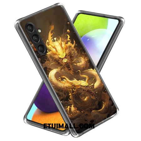 Etui Samsung Galaxy A16 5g Złoty Smok Etui Ochronne