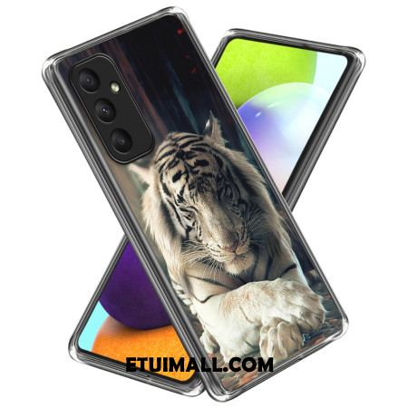 Etui Samsung Galaxy A55 5g Biały Tygrys