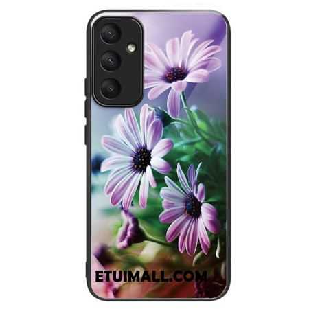 Etui Samsung Galaxy A55 5g Szkło Hartowane W Kolorze Fioletowej Chryzantemy