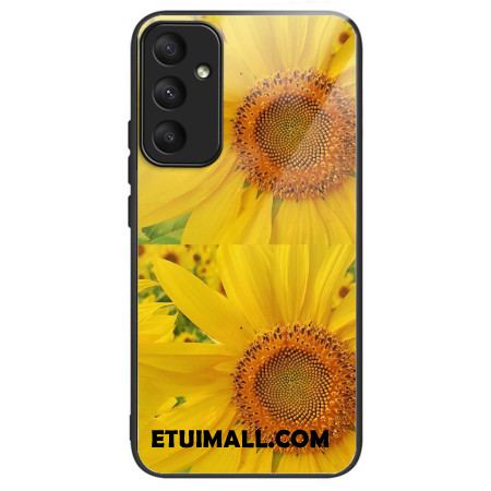 Etui Samsung Galaxy A55 5g Słoneczniki Ze Szkła Hartowanego