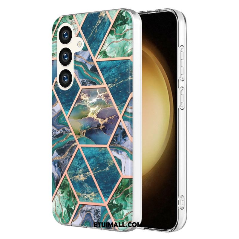 Etui Samsung Galaxy S24 5g Marmur Geometryczny