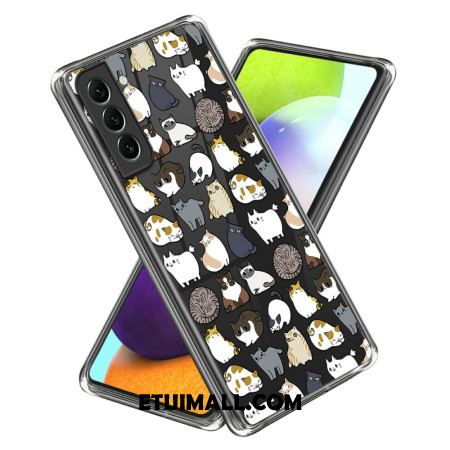 Etui Samsung Galaxy S24 5g Przezroczyste Koty