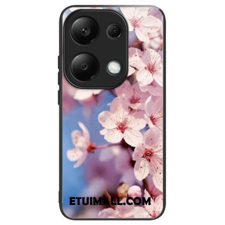 Etui Xiaomi Redmi Note 13 Pro 4g Kwiaty Brzoskwini Ze Szkła Hartowanego Etui Ochronne