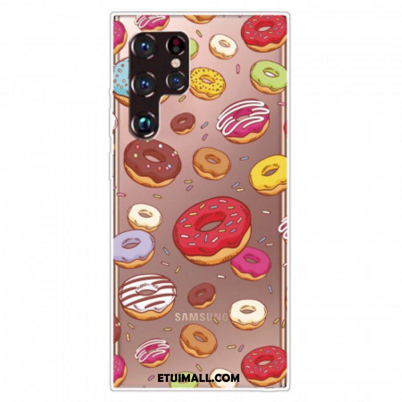 Etui do Samsung Galaxy S22 Ultra 5G Kocham Pączki