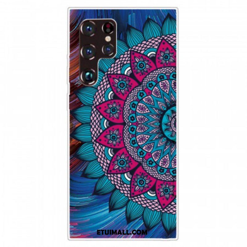 Etui do Samsung Galaxy S22 Ultra 5G Kolorowa Mandala