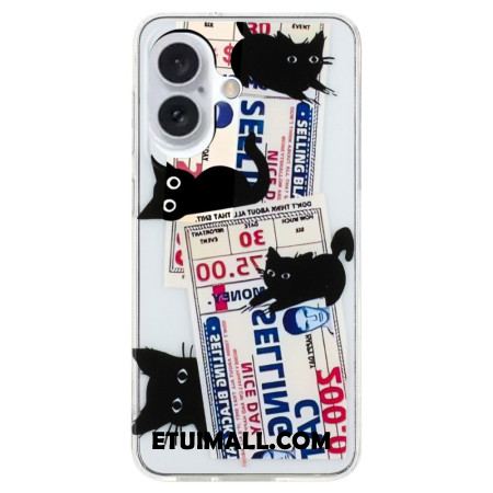 Etui iPhone 16 CZarne Koty