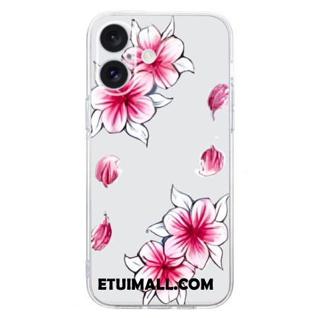 Etui iPhone 16 Plus Kwiaty Wiśni