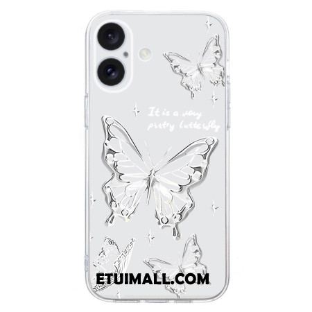 Etui iPhone 16 Plus Motyle Etui Ochronne