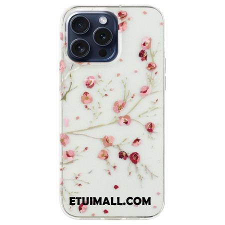 Etui iPhone 16 Pro Max Kwiaty