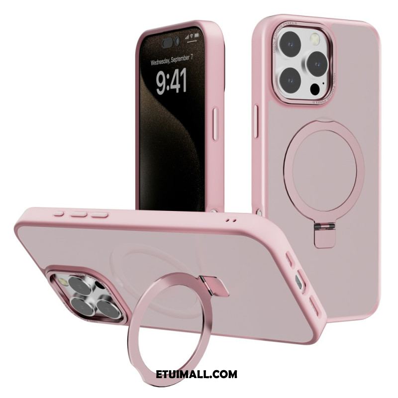 Etui iPhone 16 Pro Max Matowy Uchwyt Magnetyczny Etui Ochronne