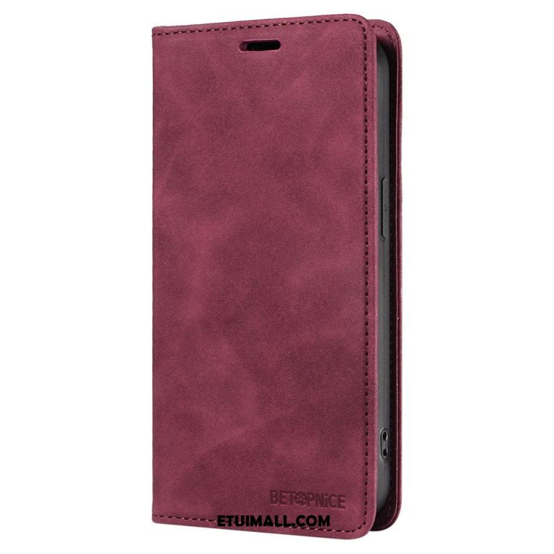 Flip Kotelot Samsung Galaxy S24 Fe Technologia Blokowania Rfid W Stylu Retro Betopnice Etui Ochronne