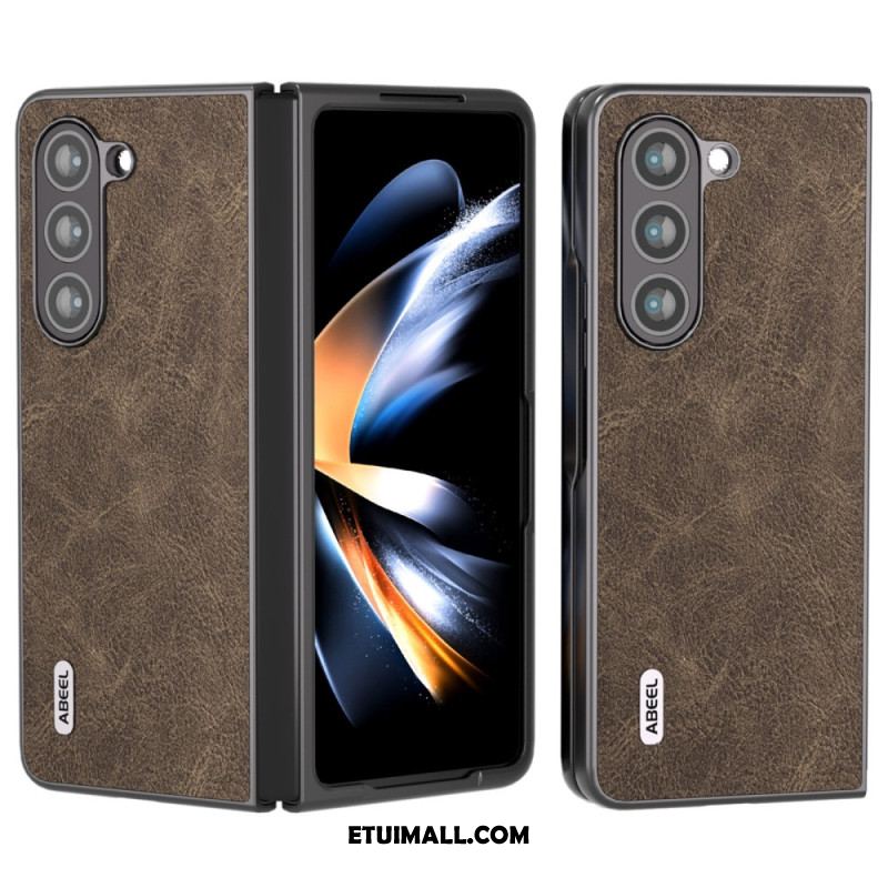 Futerały Samsung Galaxy Z Fold 5 Etui Na Telefon Liczi Ze Sztucznej Skóry Abeel