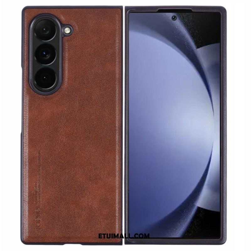 Futerały Samsung Galaxy Z Fold 6 Etui Na Telefon Sztuczna Skóra Poziom X