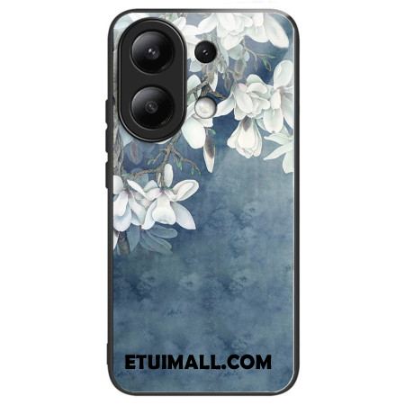 Futerały Xiaomi Redmi Note 13 4g Etui Na Telefon Magnolie Szkło Hartowane